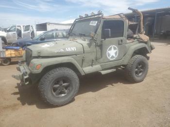  Salvage Jeep Wrangler