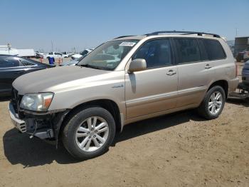  Salvage Toyota Highlander
