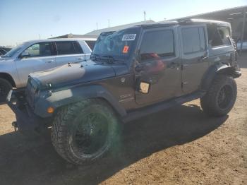  Salvage Jeep Wrangler