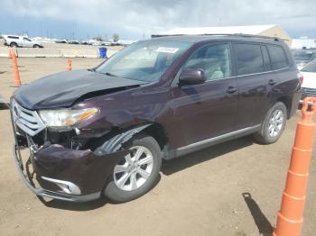  Salvage Toyota Highlander