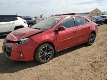  Salvage Toyota Corolla
