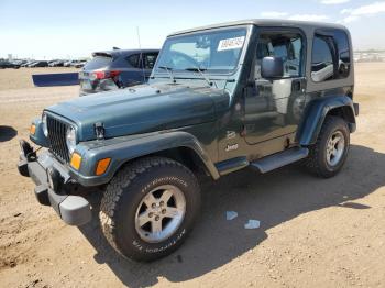  Salvage Jeep Wrangler