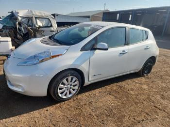  Salvage Nissan LEAF