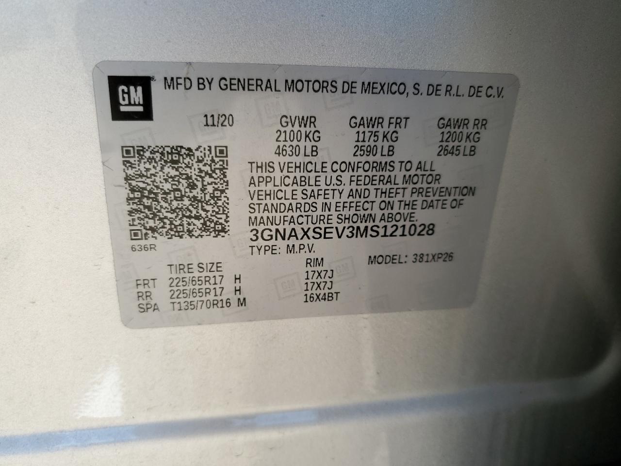 Chevrolet Equinox Ls Image 8