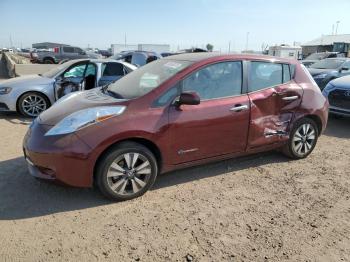  Salvage Nissan LEAF