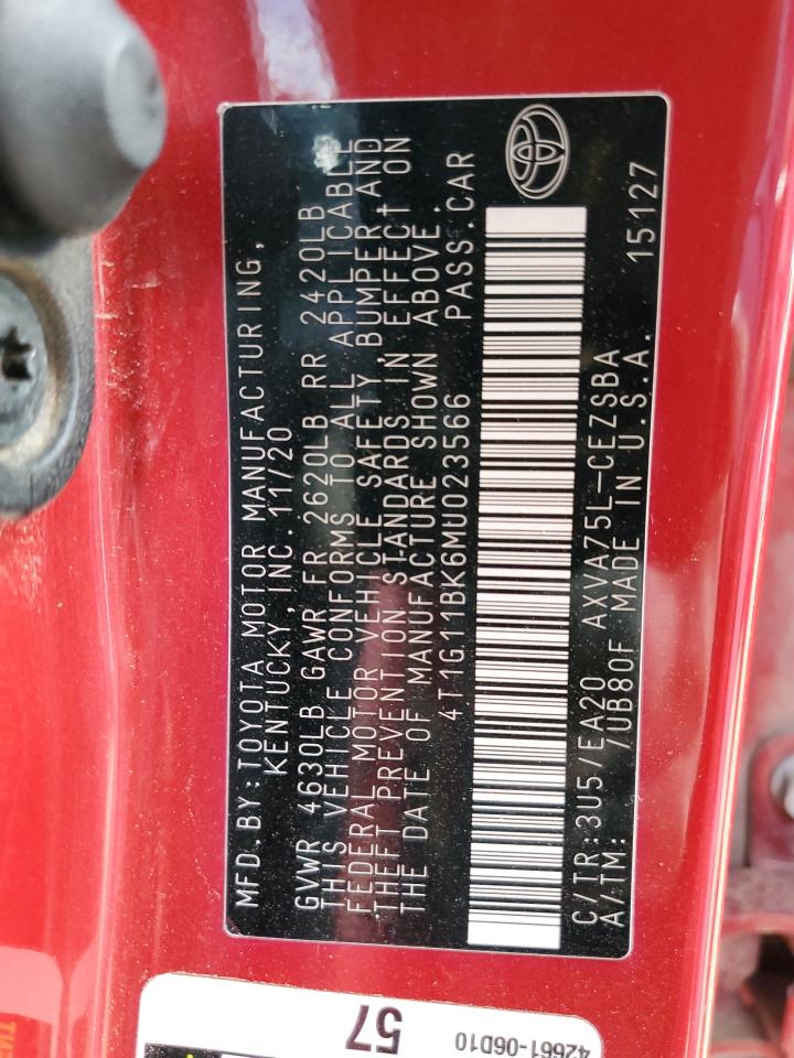 Toyota Camry Se Image 7