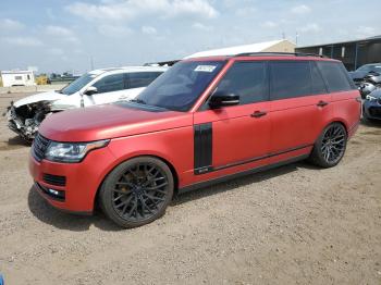  Salvage Land Rover Range Rover