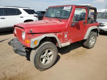  Salvage Jeep Wrangler