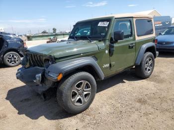  Salvage Jeep Wrangler
