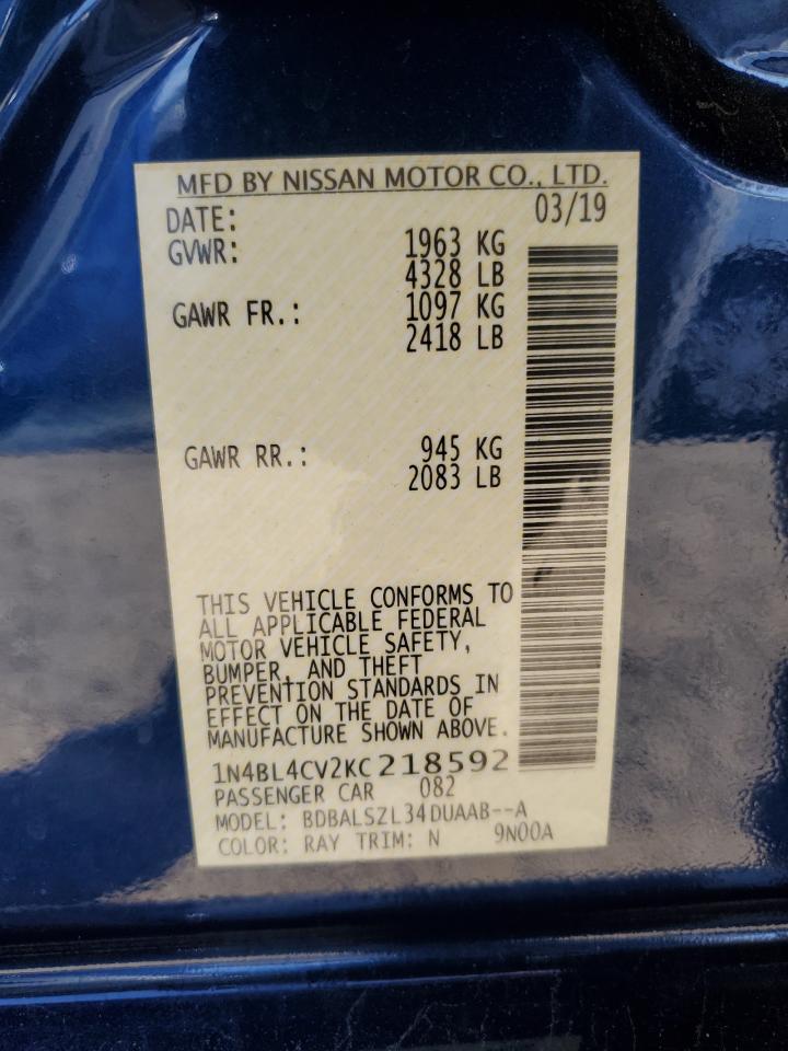 Nissan Altima Sr Image 7