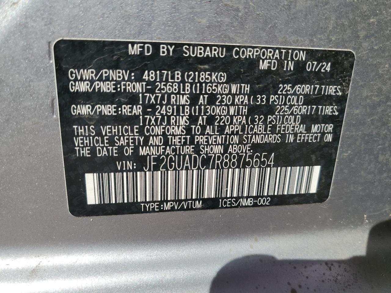 Subaru Crosstrek Premium Image 10