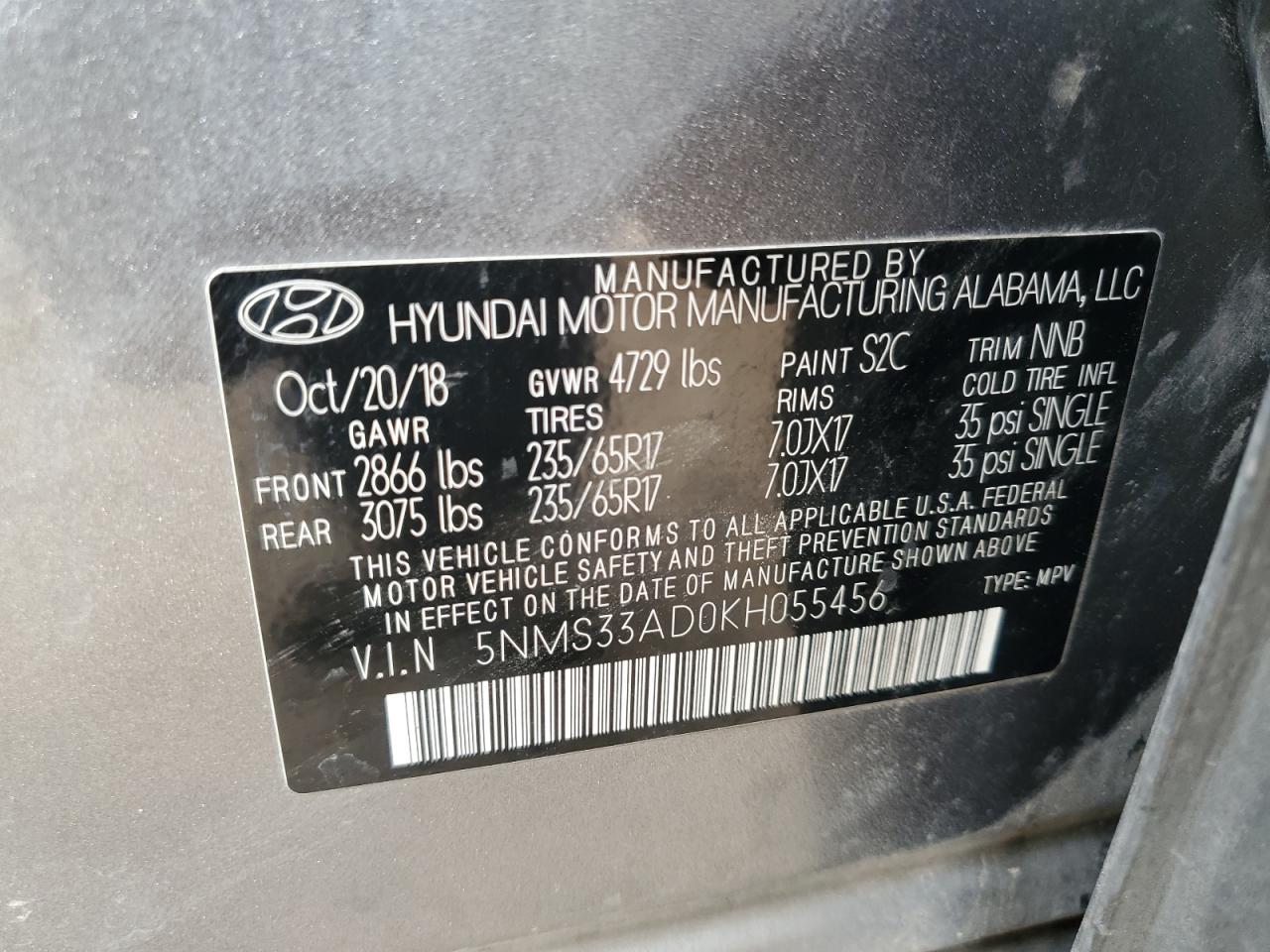 Hyundai SANTA FE Sel Image 8