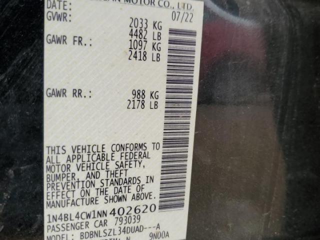 Nissan Altima Sr Image 9