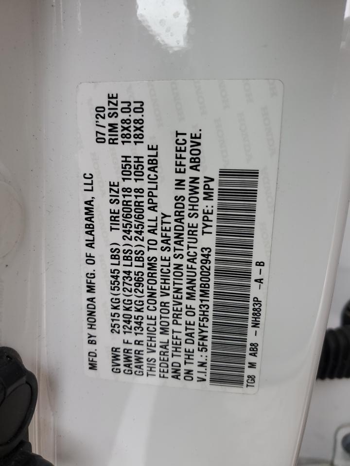 Honda Pilot Ex Image 7