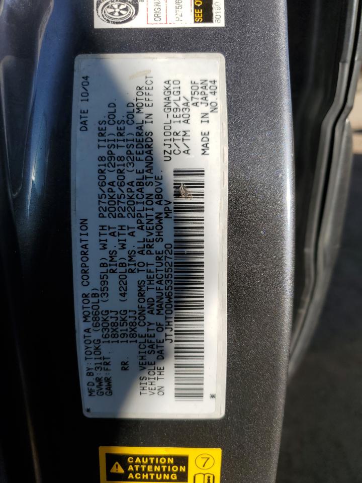 Lexus Lx470 470 Image 10