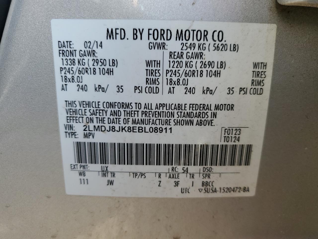 Lincoln MKX Image 12