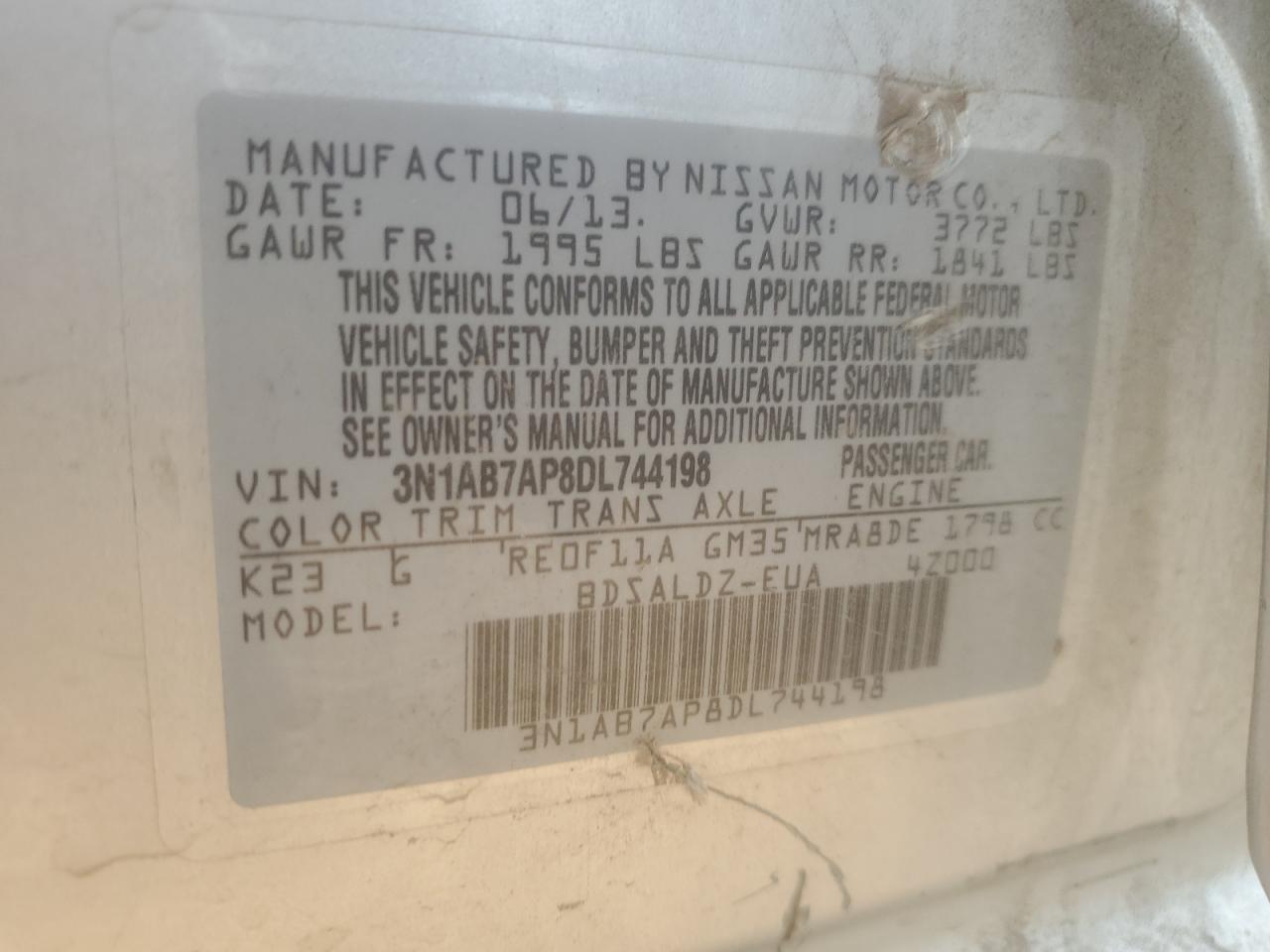 Nissan Sentra S Image 9