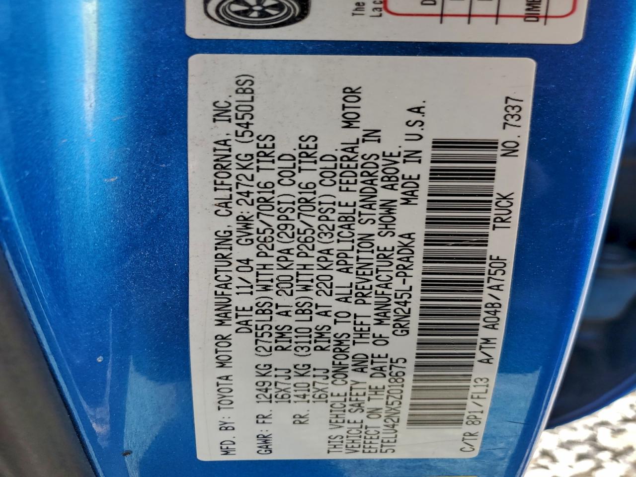 Toyota Tacoma Double Cab Image 3