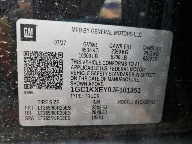 Chevrolet Silverado K2500 High Country Image 9