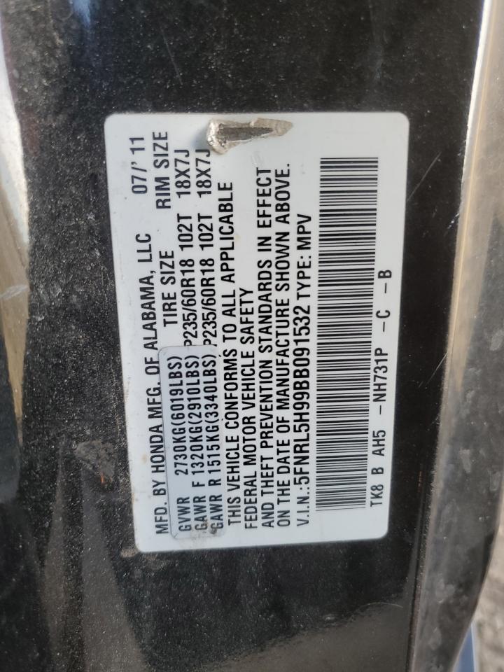 Honda Odyssey Touring Image 3