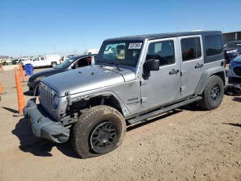  Salvage Jeep Wrangler