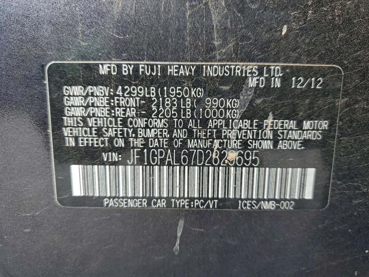 Subaru Impreza Sport Premium Image 12