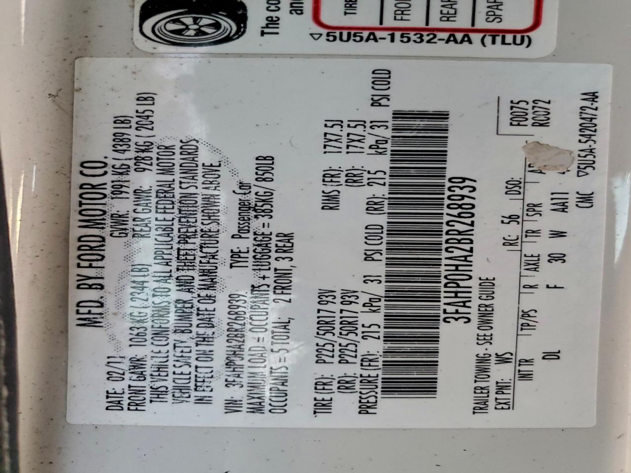 Ford Fusion Se Image 8