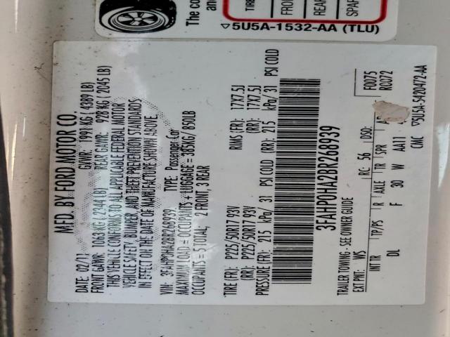 Ford Fusion Se Image 8