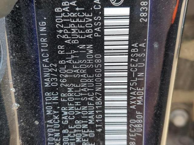 Toyota Camry Se Image 10