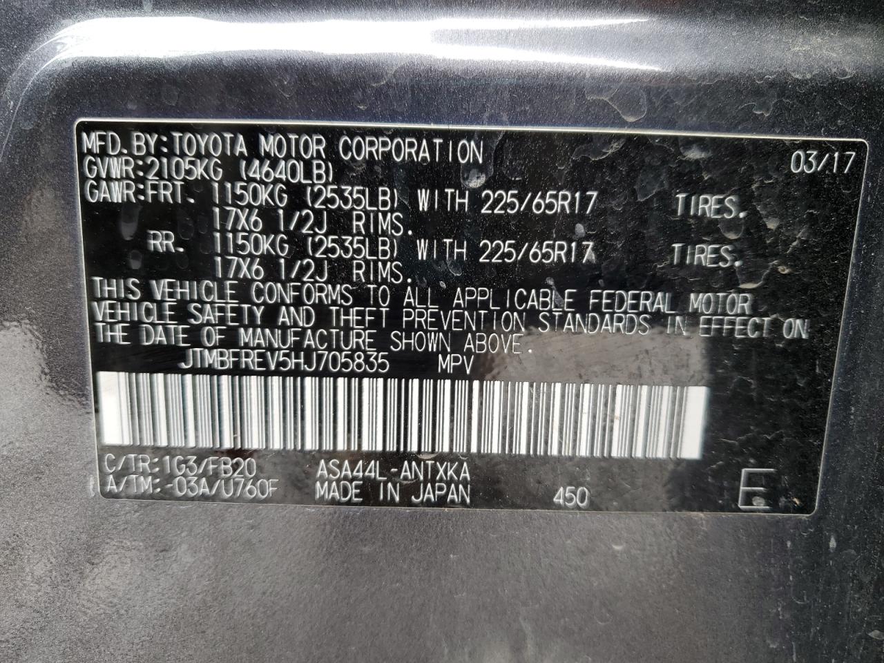 Toyota RAV4 Le Image 10