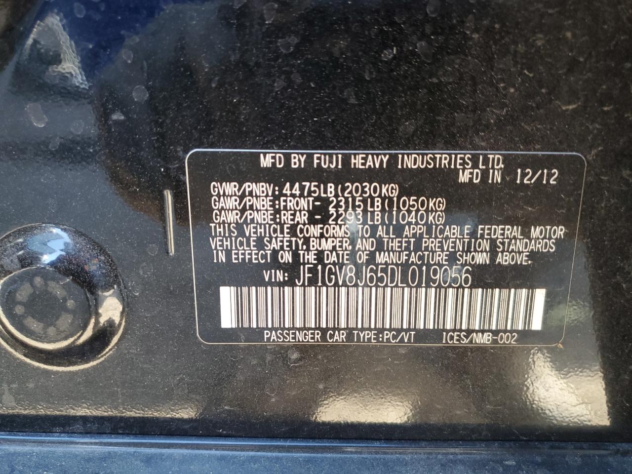 Subaru WRX Wrx Sti Image 9