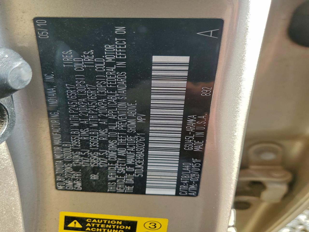 Toyota Highlander Se Image 12