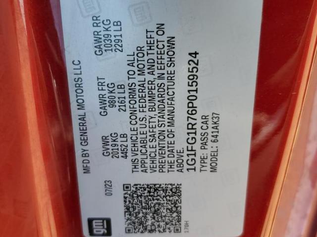 Chevrolet Camaro Ss Image 12