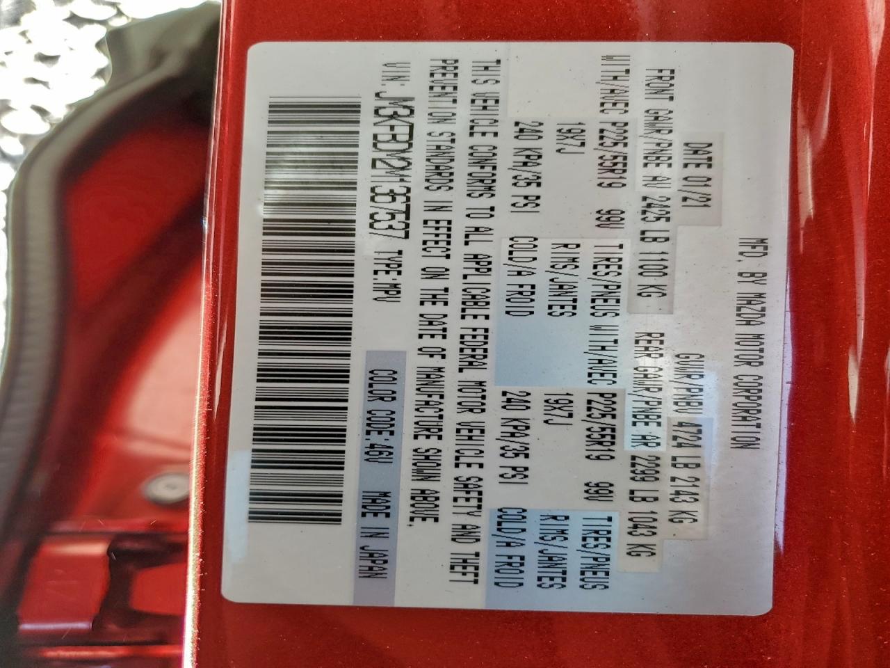 Mazda Cx Grand Touring Image 13