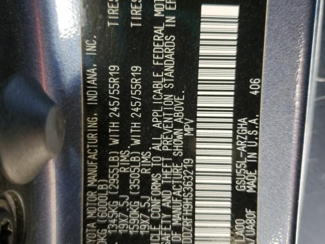 Toyota Highlander Limited Image 11