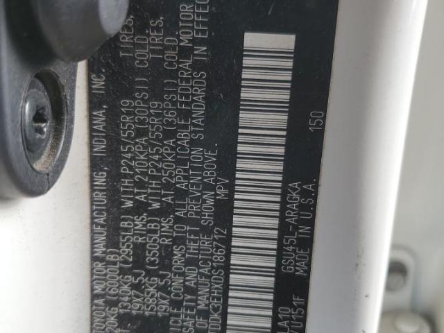 Toyota Highlander Limited Image 10