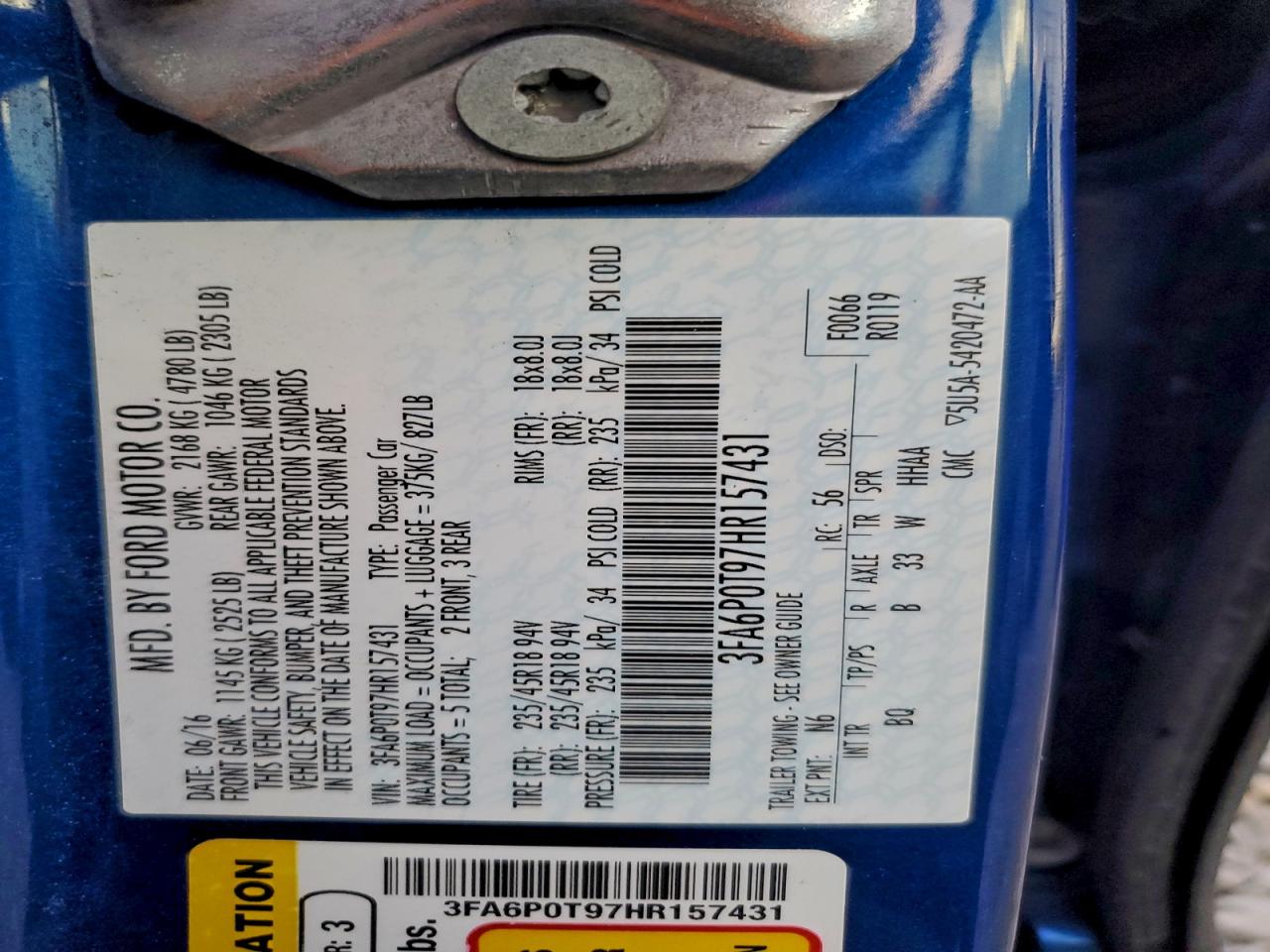 Ford Fusion Se Image 8