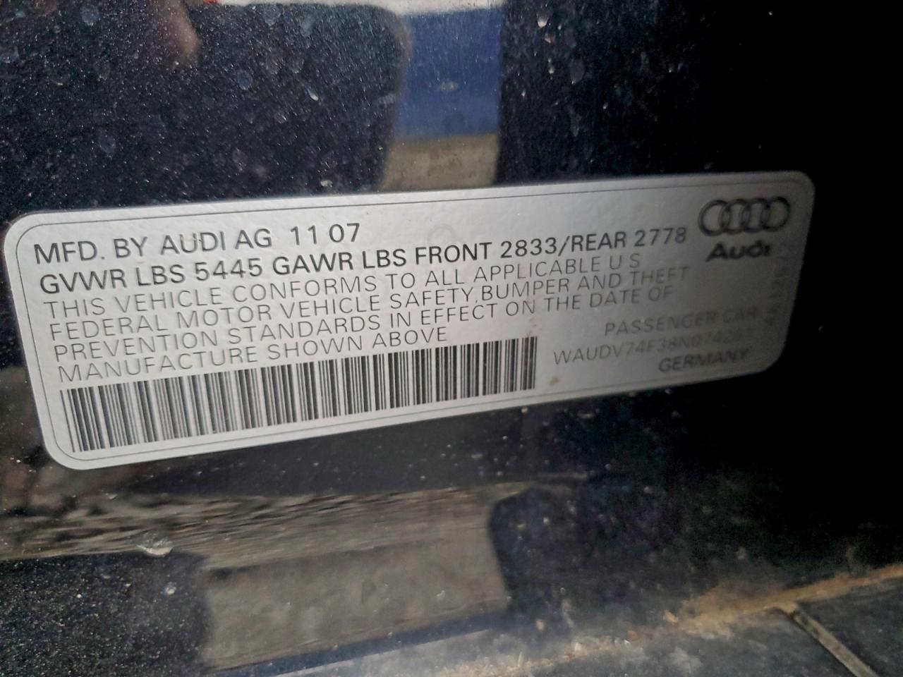 Audi A6 4.2 Quattro Image 5