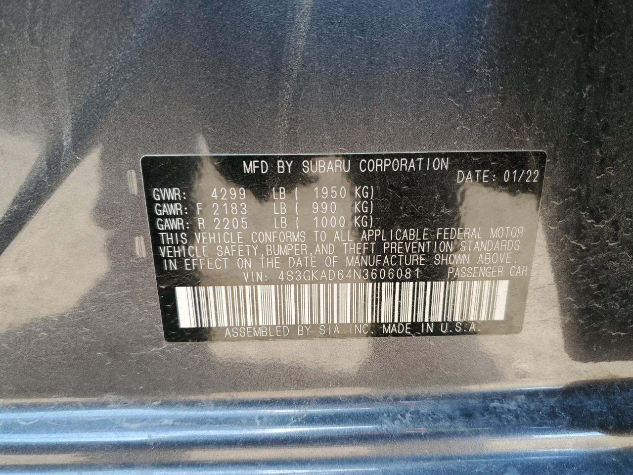 Subaru Impreza Premium Image 9