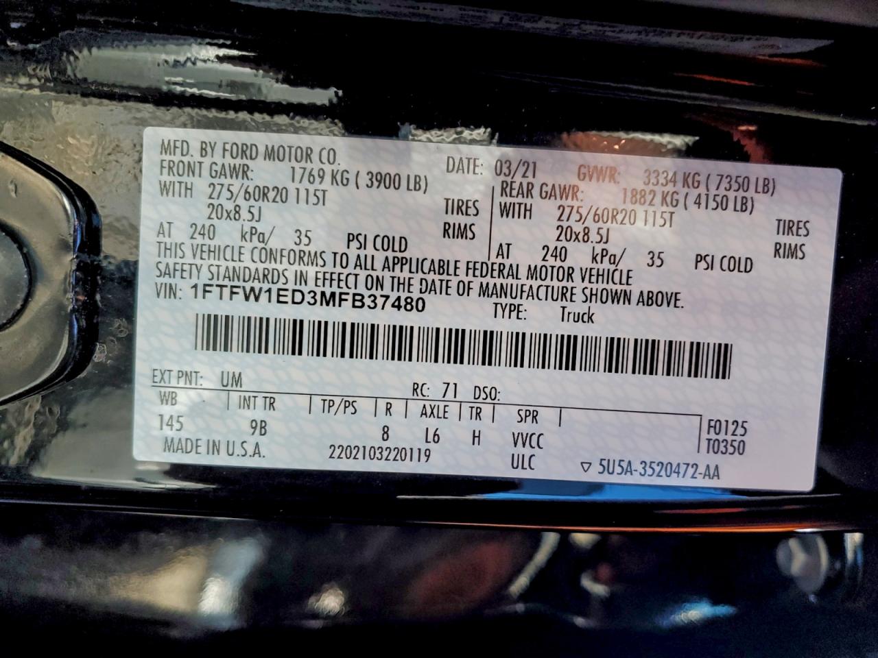 Ford F-150 Supercrew Image 9