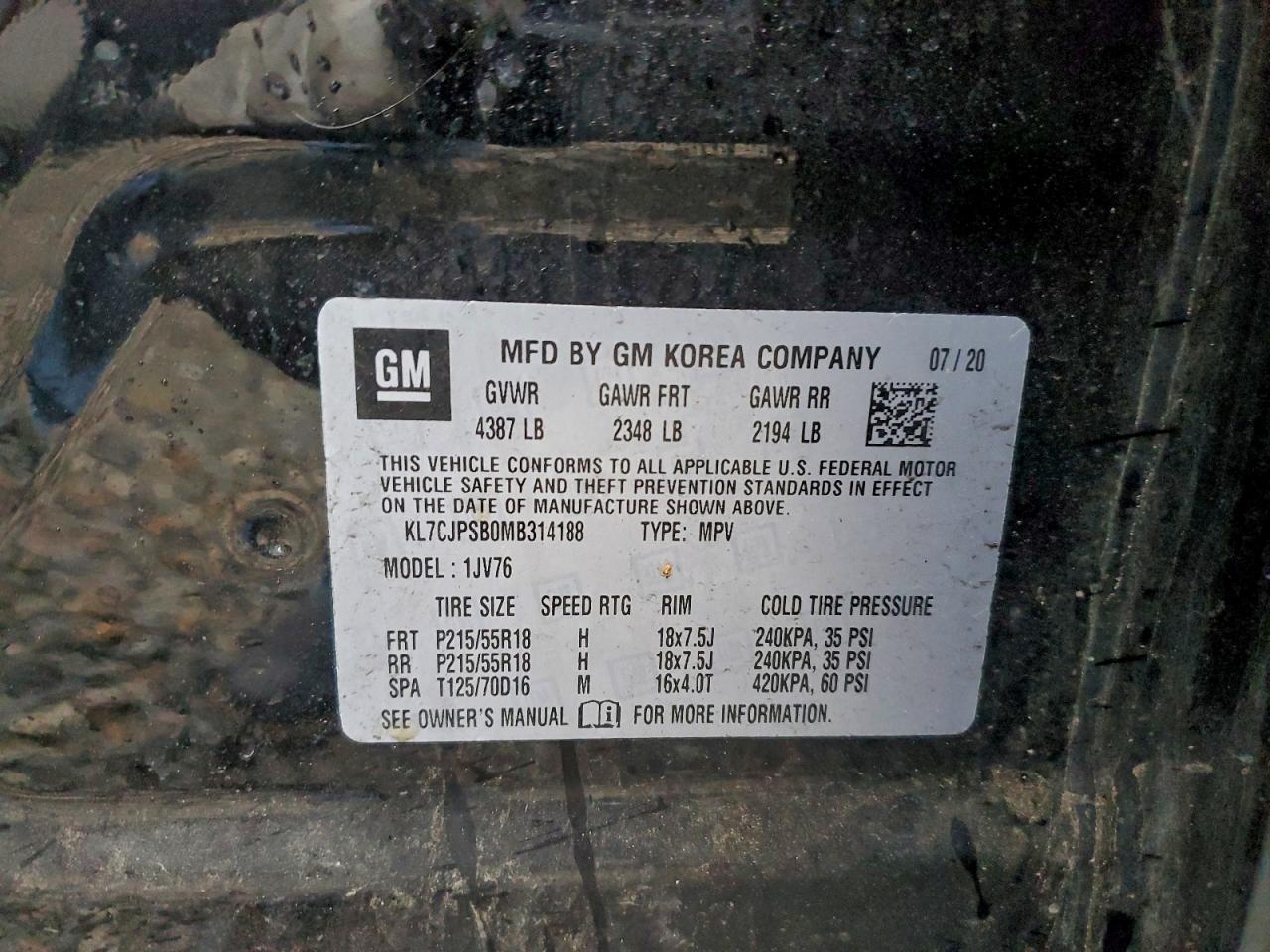 Chevrolet Trax 1lt Image 12