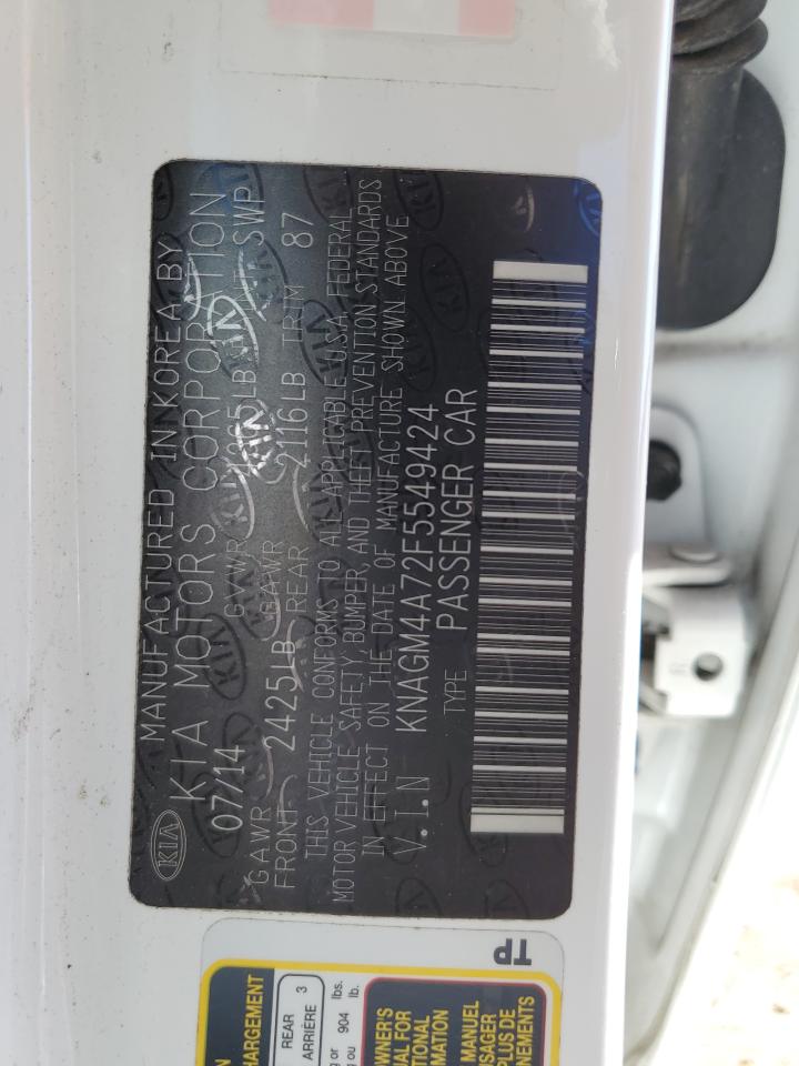 Kia Optima Lx Image 11