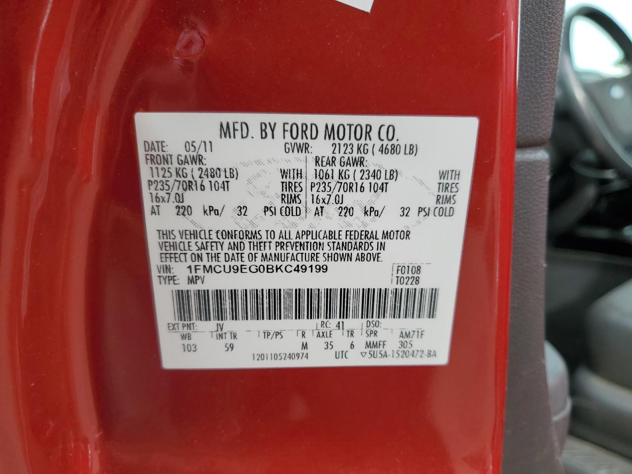 Ford Escape Limited Image 11