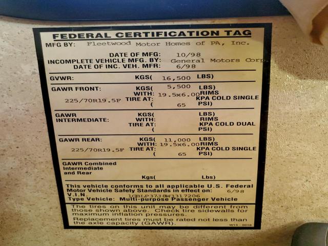 Chevrolet P30 Image 8