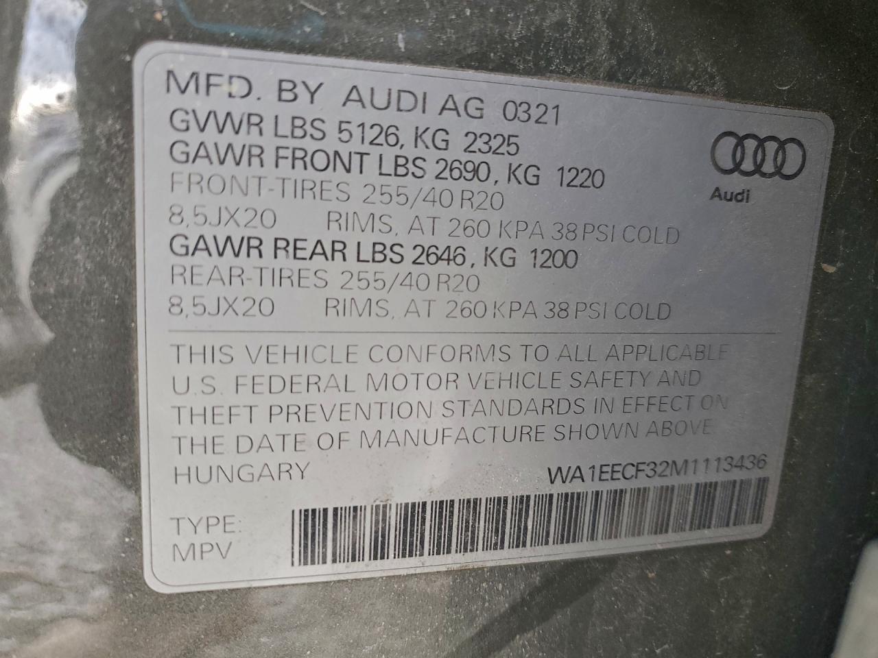 Audi Q3 Premium Plus S Line 45 Image 7