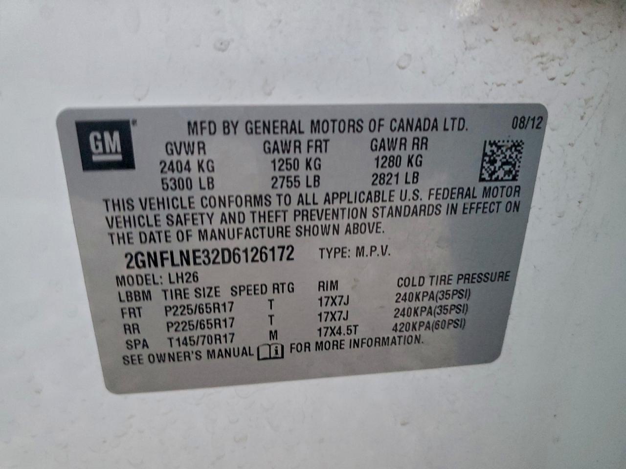 Chevrolet Equinox Lt Image 13