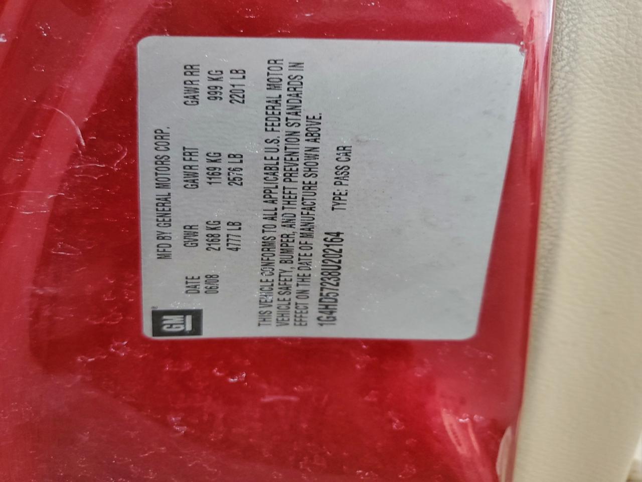 Buick Lucerne Cxl Image 4