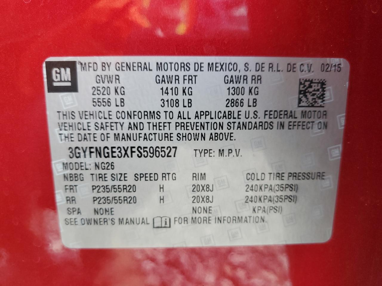 Cadillac SRX Premium Collection Image 12