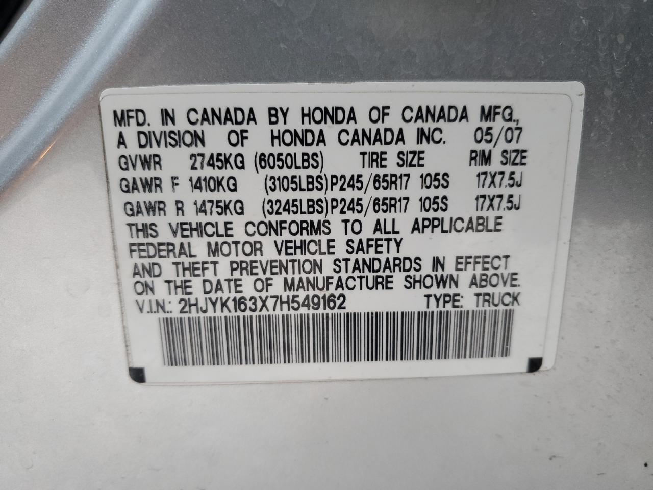 Honda Ridgeline Rtx Image 9