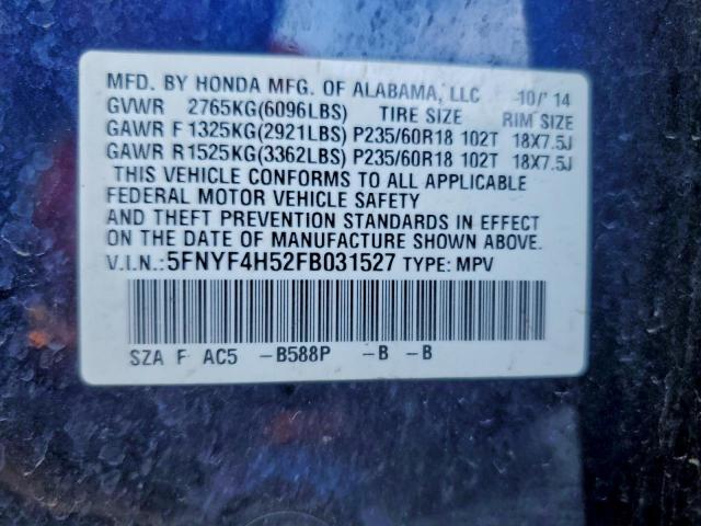 Honda Pilot Exl Image 9